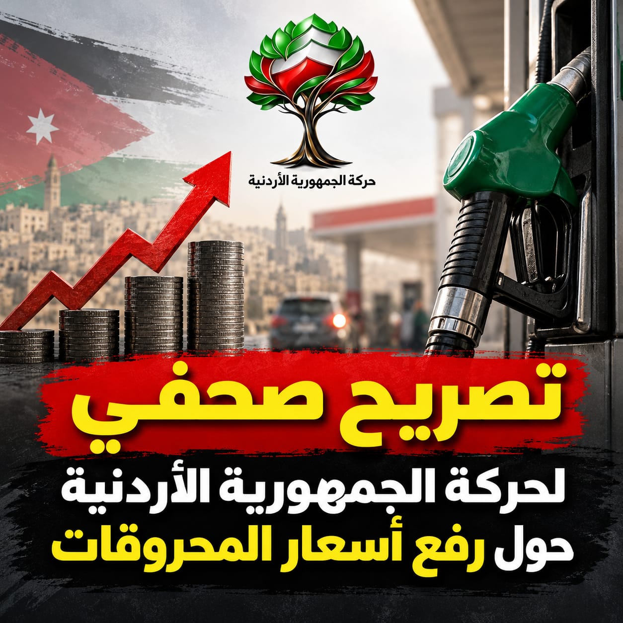 أعلى سعر في تاريخ الأردن: الأزمة العالمية لا تبرر فشل سياسات الطاقة ولا تحميل الأردنيين كلفة الخيارات الرسمية